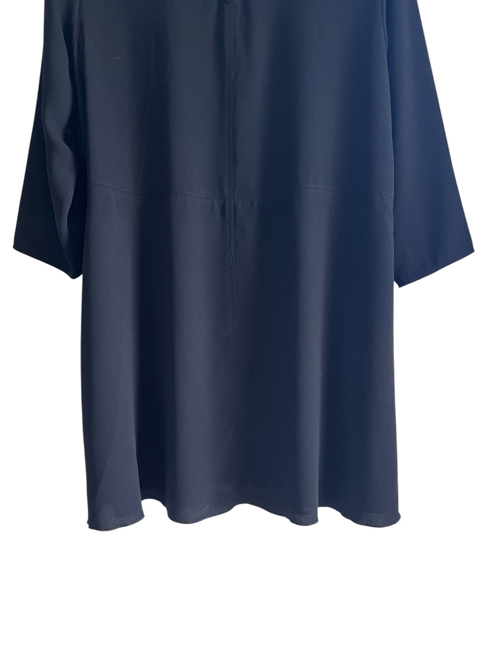 Wilfred loose fit 3/4 sleeve lightweight mini dress in black excellent condition - Picture 12 of 14